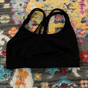 Lulu lemon black sports bra